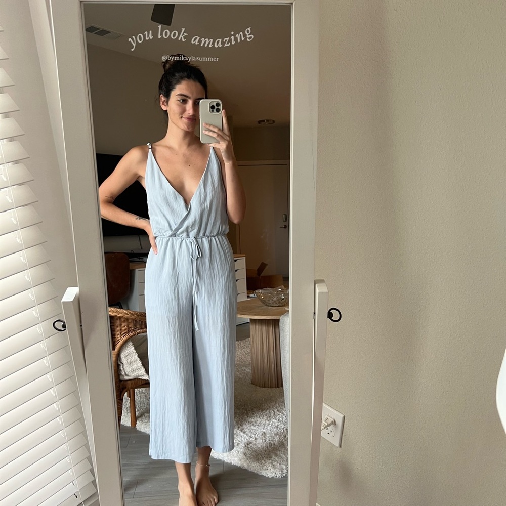 Pastel Blue Jumpsuit